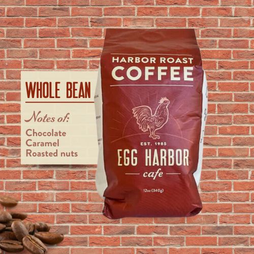 12 oz. Bag of Harbor Roast Coffee (WHOLE BEAN)
